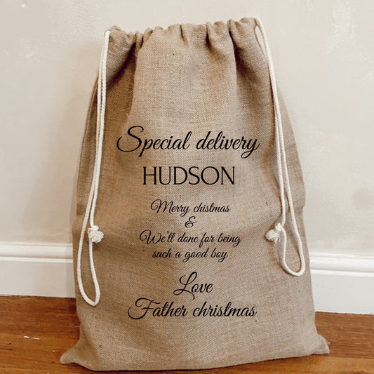 Personalised Christmas sack